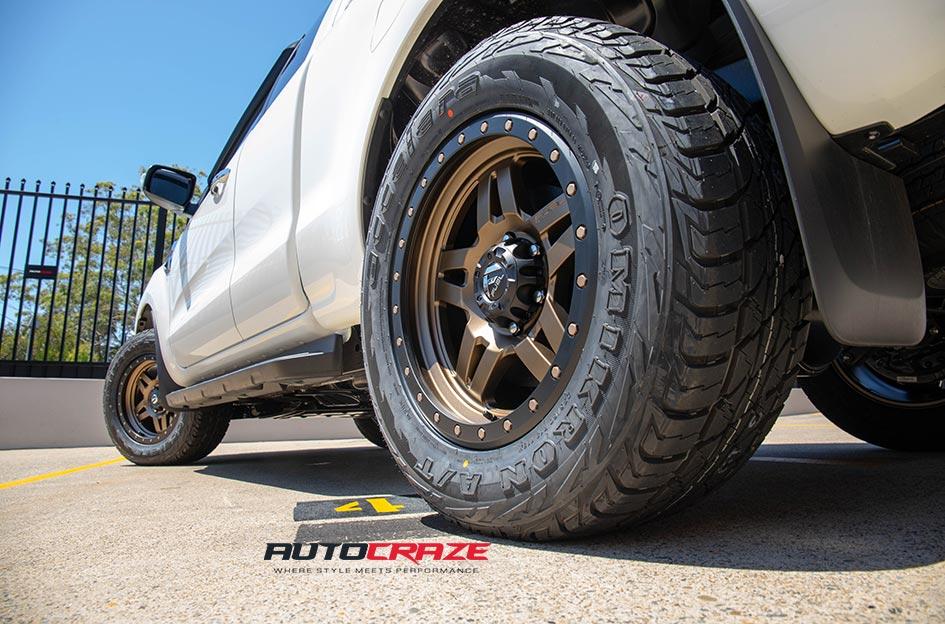 FORD RANGER ANZA MATTE BRONZE WITH BLACK RING